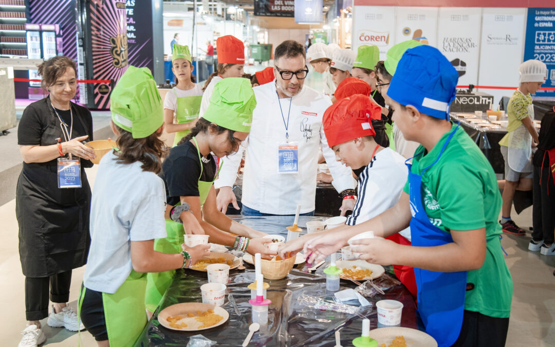 Los más pequeños, protagonistas de la primera jornada de Alicante Gastronómica