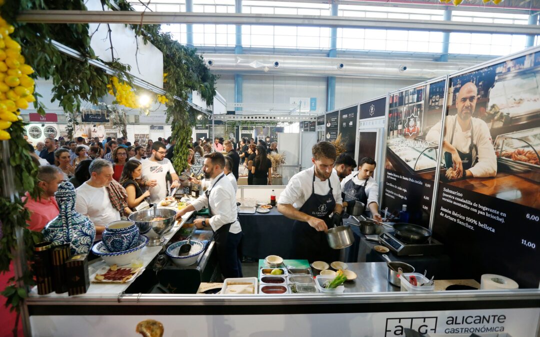 El sector se vuelca en Alicante Gastronómica que logra una ocupación del 98% de la superficie ferial a un mes de su inauguración