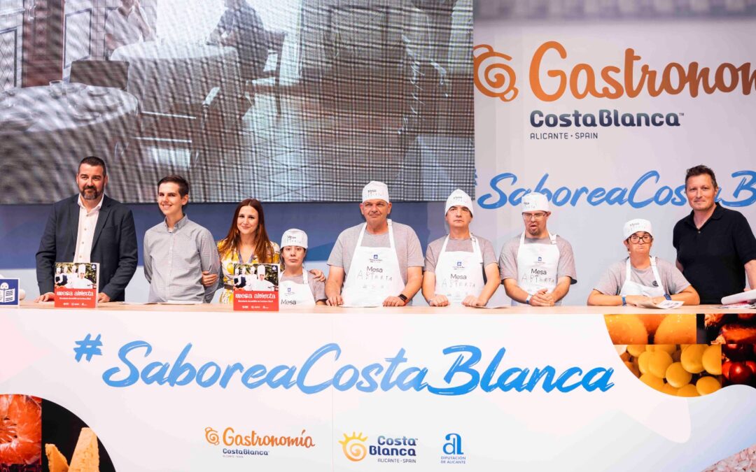 Costa Blanca y APSA lanzan un proyecto para impulsar la gastronomía inclusiva de la provincia de Alicante