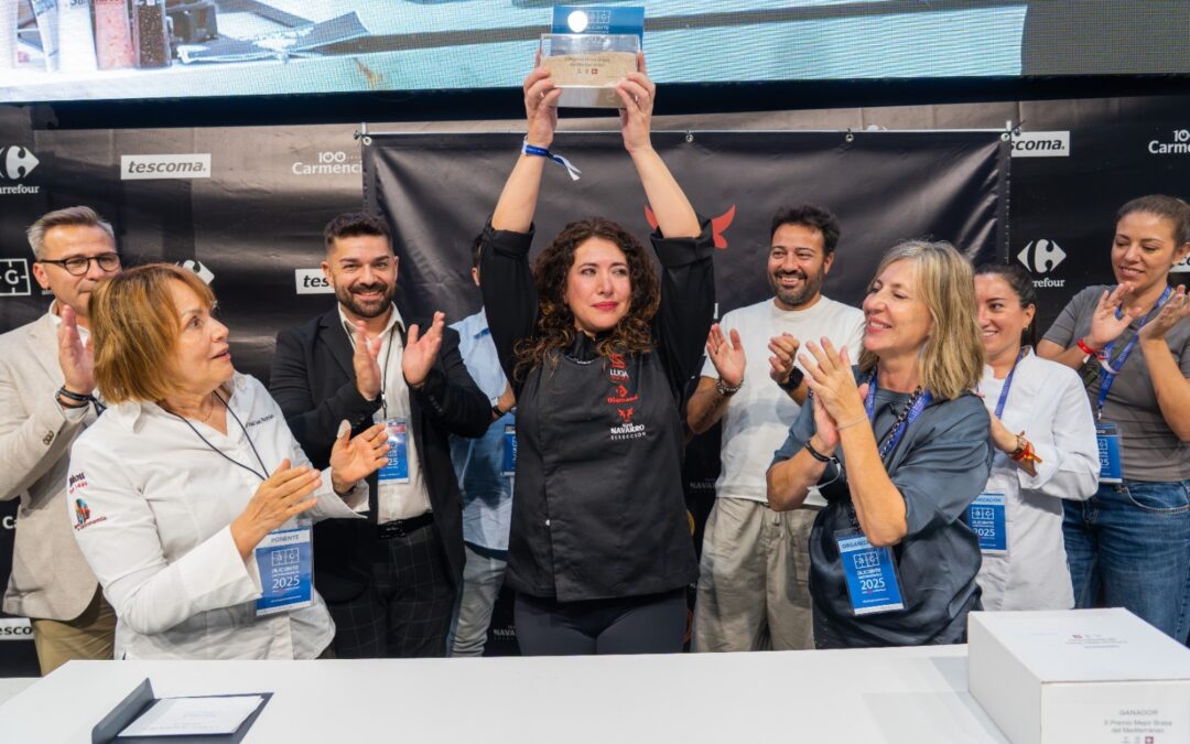 La oriolana Davinia Martínez (Restaurante D’Davinia Martínez), campeona del Premio Mejor Brasa del Mediterráneo en Alicante Gastronómica