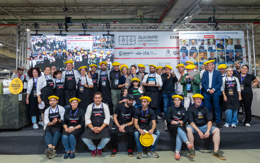 Monalisa Gastrobar de Aranda del Duero gana el III Campeonato Internacional de Tortilla de patatas con… – Trofeo Tescoma celebrado en Alicante Gastronómica