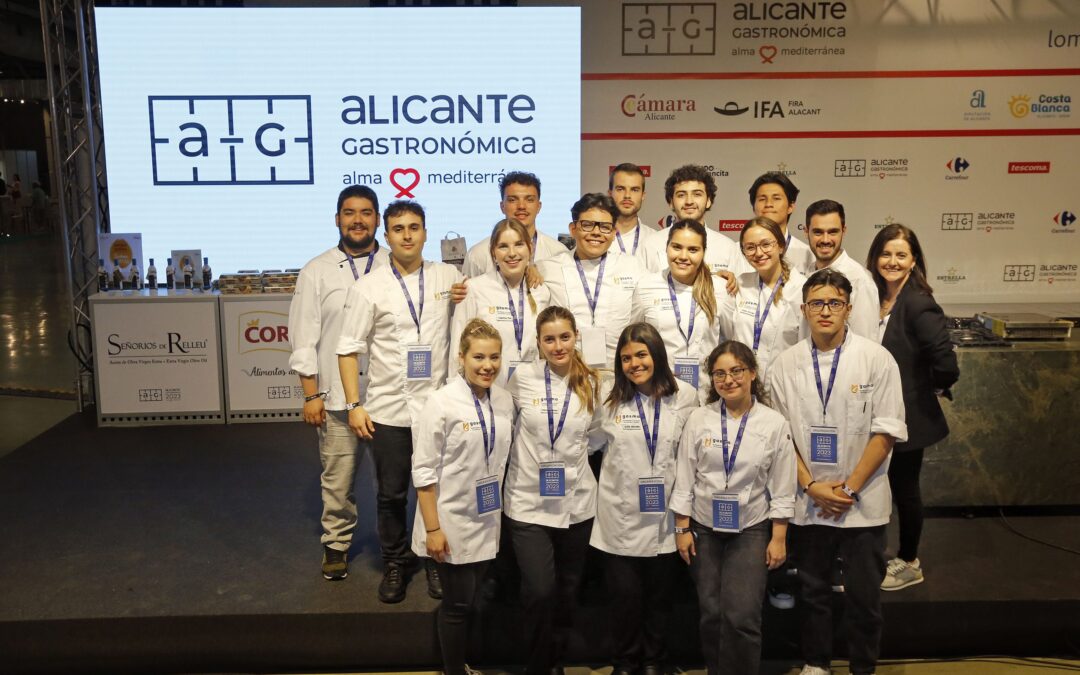 Los alumnos de Gasma CEU – Castellón participan en Alicante Gastronómica