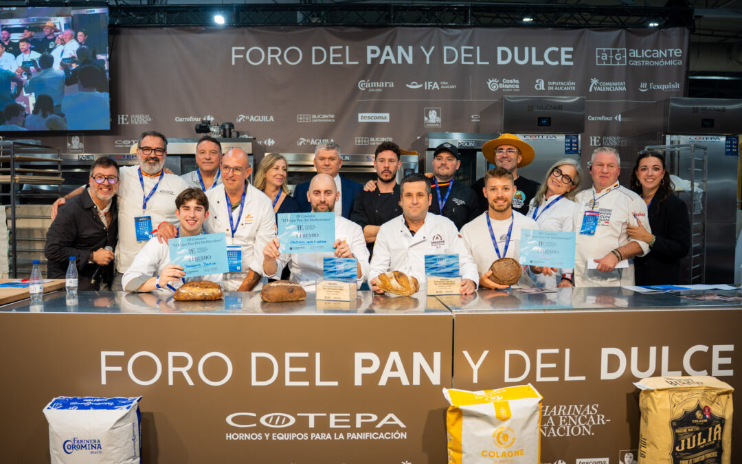 El obrador de Redován ‘Crujiente, Calma y Corteza’ de José Manuel Marcos, logra el Premio al Mejor Pan del Mediterráneo