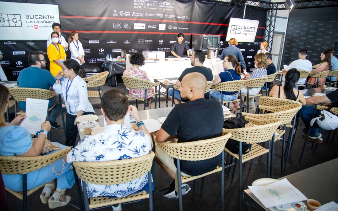 Alicante Gastronómica ofrece cinco masterclass únicas con los mejores expertos para preparar tortilla de patatas, croquetas, sushi, caviar o arroces