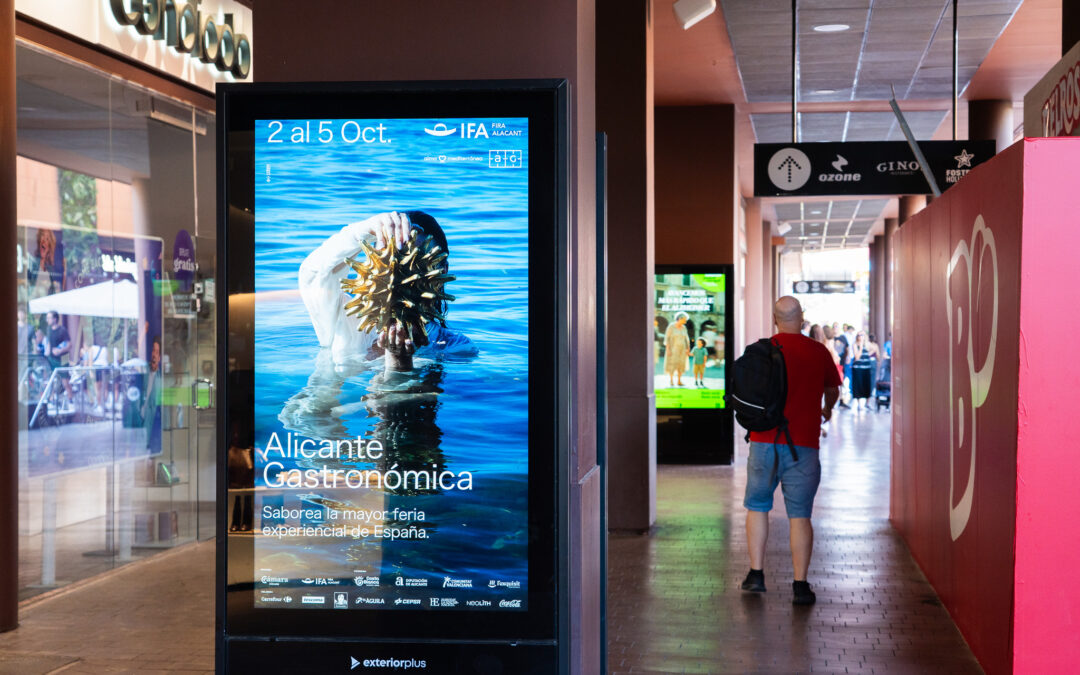 Alicante Gastronómica desembarca en las calles con una campaña inspirada en el mar  Mediterráneo para promocionar la nueva edición de la feria