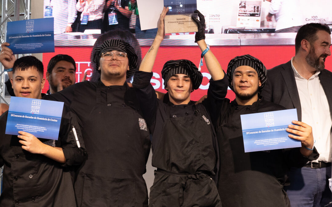 El Concurso de Escuelas de Cocina galardona al IES Los Montesinos Remedios Muñoz