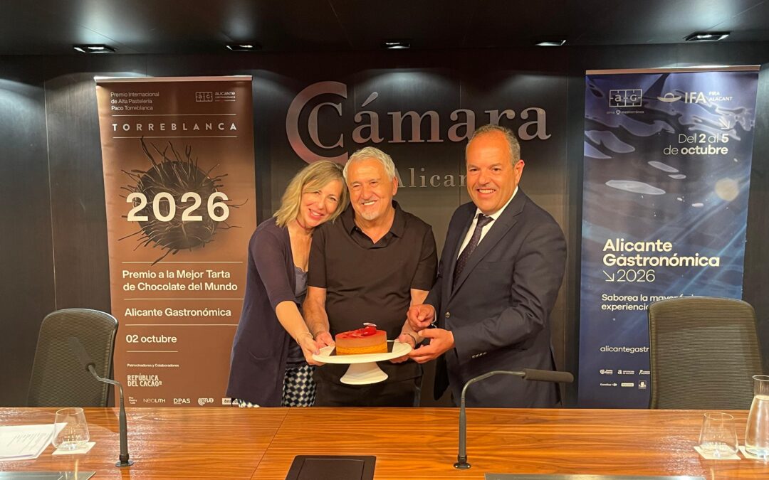 Alicante Gastronómica pone a la provincia en el mapa mundial de la alta pastelería gracias a la III edición del concurso a la mejor tarta de chocolate Paco Torreblanca