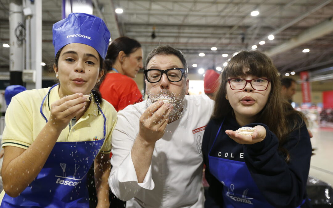 Más de 500 estudiantes aprenden a cocinar y comer sano en Alicante Gastronómica