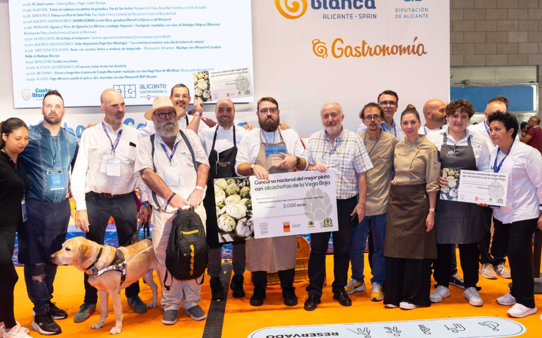 Ignacio Caro, de Cisoria Restaurante (Villena), gana el II Concurso a la Mejor Receta con Alcachofas