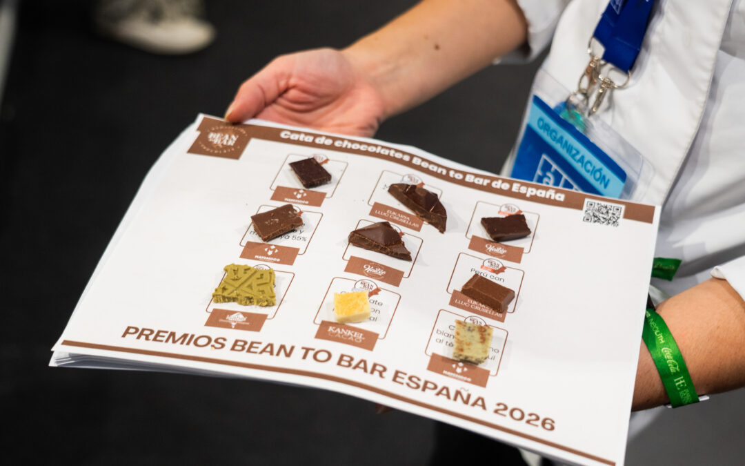 Una cata para descubrir los nueve chocolates premiados en los I Premios Bean to Bar España