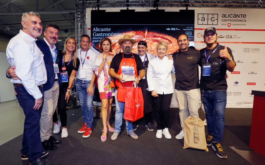 Roque González, de San Vicente del Raspeig, gana la V Edición del Mejor Arroz del Mediterráneo en la categoría adulta