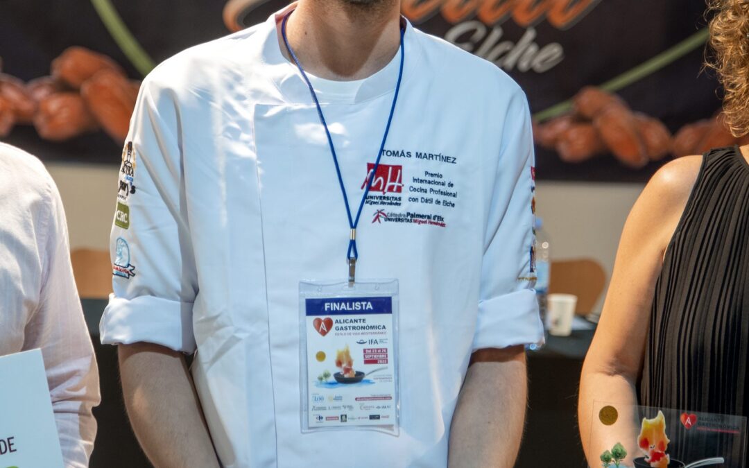 Un ‘dátil estofado’ gana el II Premio Internacional de Cocina con Dátil de Elche en Alicante Gastronómica