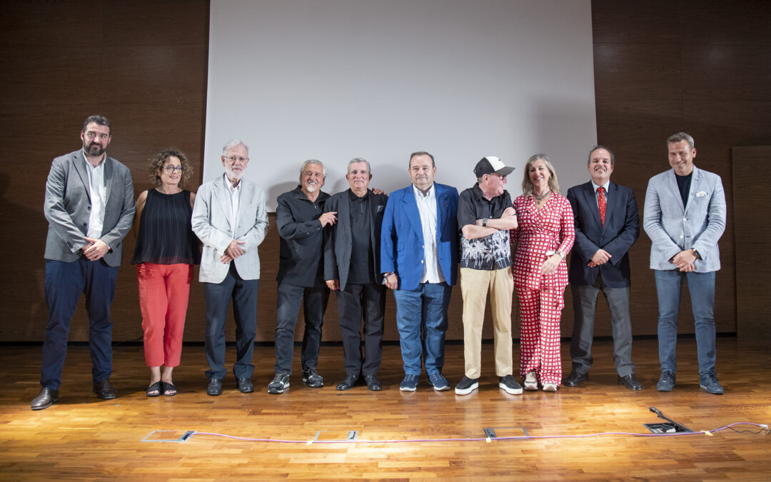 José María García, del Restaurante La Finca y José Gómez, de Jamones Joselito, homenajeados por Alicante Gastronómica