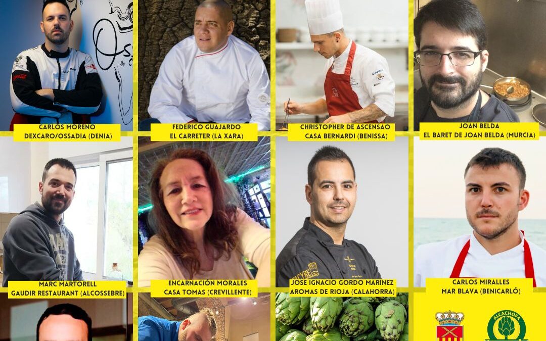 Una decena de cocineros lucharán por conseguir el premio al mejor plato con alcachofas de la Vega Baja en Alicante Gastronómica