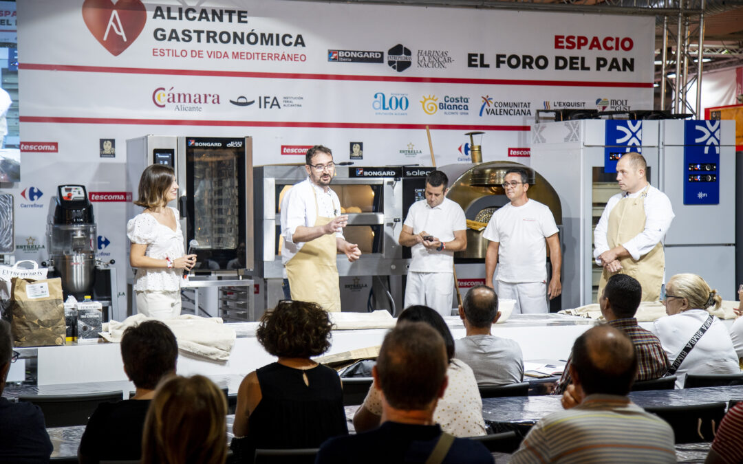 Más de una veintena de panaderos y reposteros de toda España se darán cita en el II Foro del Pan de Alicante Gastronómica