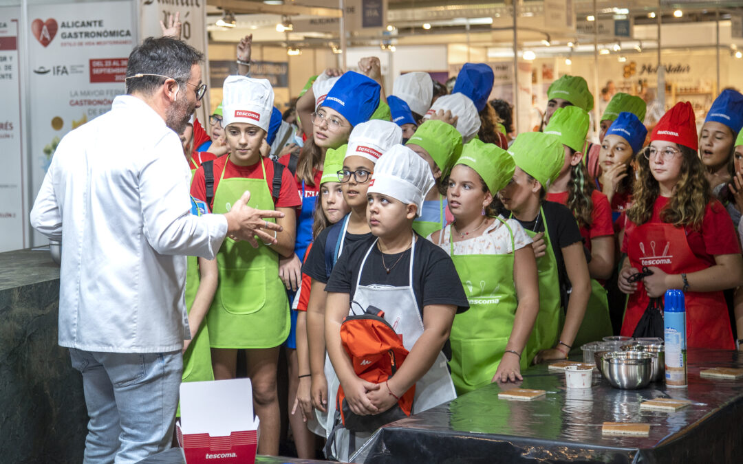 Los niños, protagonistas de Alicante Gastronómica